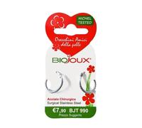 Sanico BJT990 ORECCHINI BRAIDED HOOP STAINLESS STEEL