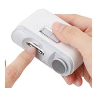 Sanico Tagliaunghie Elettrico, Senza Fili, Sicuro & Semplice, 2 Velocità, Ideale per Manicure di Adulti e Bambini, Adatto a Diabetici