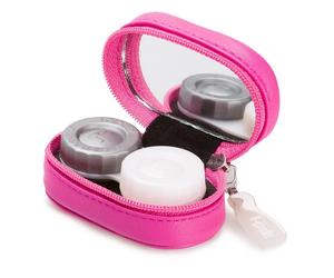 Sanifarma CONTACTA TRAVEL CASE PORTA LENTI IN PELLE