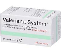 Sanifarma Valeriana System Integratore 30 Compresse