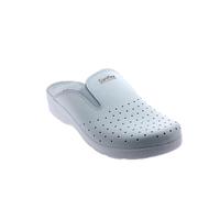 Saniflex Pantofole Sanitarie In Pelle Bianco - Taglia 42 [27.9cm] Scarpe Uomo