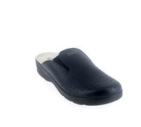 Saniflex Pantofole Sanitarie In Pelle Blu - Taglia 43 [28.6cm] Scarpe Uomo