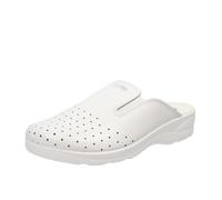 Saniflex Pantofole Sanitarie In Pelle Bianco - Taglia 38 [25.3cm] Scarpe Donna