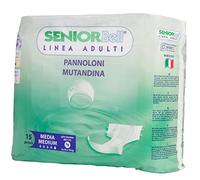 Sanigen 161113 Pannoloni Mutandina per Incontinenza, Unisex, Adulti, Taglia Media, 15 Pezzi