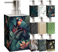 Sanilo Dosatore di sapone di prima qualità | grande scelta | design elegante, con stile | che attira l'attenzione in ogni bagno (Esotico)