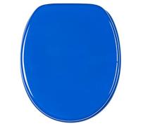 Sanilo Sedile WC con chiusura ammortizzata, montaggio facile, copriwater con cerniere robuste Blu
