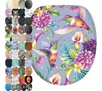 Sanilo Sedile WC, grande scelta di belli copriwater da legno robusto e di alta qualità (Colibrì)