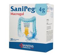 Sanitas Sanipeg - Macrogol polvere per soluzione orale - 20 bustine da 4 g