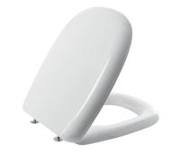 Saniplast 2FSE172702 Sedile WC, Resina Termoindurente, Bianco, 44x35.4x5 cm