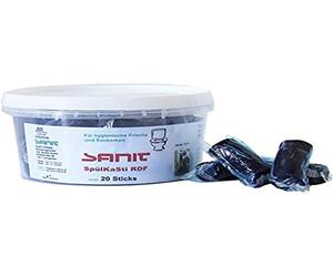 Sanit, Lavastoviglie RDF per cassetta dell'acqua Geberit Duofresh, blu, 20 pezzi (confezione da 20)
