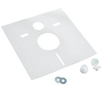 Sanit protezione Sonora Set per WC e Bidet a parete, 1 pezzi, bianco, 16.002.00..0000
