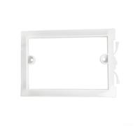 Sanit - Telaio interno per cassetta WC, in plastica, 152 mm | Misura esatta per vigor per S700, dimensioni esterne 200x138mm, connessione piastra di attivazione senza cuciture