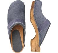 Sanita Clogs Ladies Clog open Wood-Caroline Open Steel EUR 40 Grigio