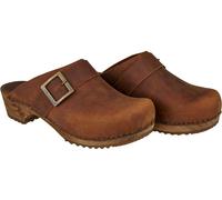 Sanita Clogs Ladies Clog open Wood-Urban Open Chestnut EUR 40 Marrone