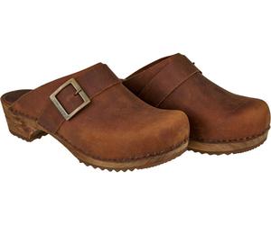 Sanita Clogs Ladies Clog open Wood-Urban Open Chestnut EUR 40 Marrone