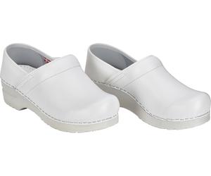 Sanita Ladies Closed Clog Original-Prof. Pu White EUR 40 Bianco