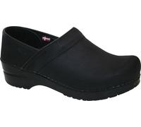Sanita Ladies Closed Clog Original-Prof. Textured Oil Nero EUR 37 Nero