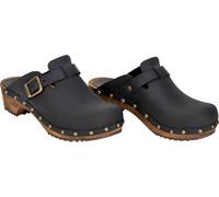 Sanita Ladies Open Clog Legno-Kristel Open Nero EUR 38 Nero