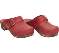 Sanita Ladies Open Clog Legno-Urban Open Rosso Scuro EUR 36 Rosso