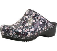 Sanita Ladies Open Clog Original-Isalena Open Black/White EUR 35 Nero