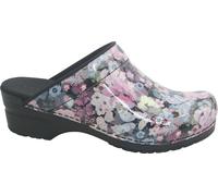 Sanita Ladies Open Clog Original-Isalena Open Rose print EUR 35 Rosso