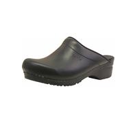 Sanita Ladies Open Clog Original-Sonja Pu Open Black EUR 38 Nero