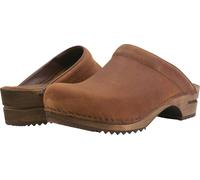 Sanita Ladies Open Clog Wood-Chrissy Open Chestnut EUR 38 Marrone