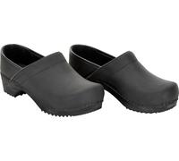 Sanita Ladies Open Clog Wood-Julie Closed Nero EUR 36 Nero