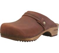 Sanita Ladies Open Clog Wood-Ursana Open Chestnut EUR 42 Marrone