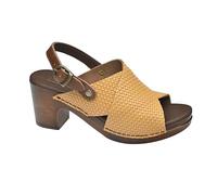 Sanita Sandali Non Wood Sijo Donna, 39 EU, Giallo