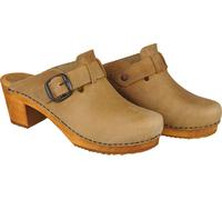 Sanita Zoccoli da donna aperti Wood-Malulo Square Open Nature EUR 41 Beige