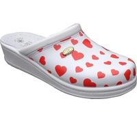 Sanital Light 1350 - Ciabatta in Pelle, Leggera e Confortevole, Soletto Imbottito Anti-Shock, Tomaia Forata Traspirante, 100% Fatto in Italia, Si consiglia Comprare Una Misura più Grande