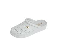 Sanital Light 1350 Ciabatte Sanitarie Donna Blu Bianco (39, Bianco)