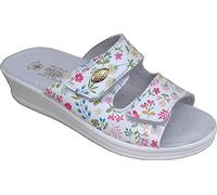 Sanital Light 1375 - Ciabatta donna in Pelle - FIORI 40