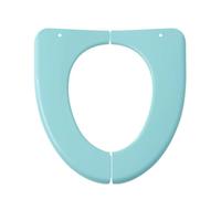 Sanitamente pieghevole tappetino per WC per la casa e i viaggi, lavabile e pieghevole, sicuro da viaggio, strumento di addestramento per WC, cuscino per adulti e bambini (verde)