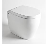Sanitari a Terra Filo Muro Coprivaso Rallentato Vaso Rimless Bidet WC Bagno