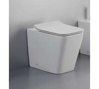 SANITARI A TERRA ZODIAC RIMLESS FILO MURO WC BIDET Rallentata Coprivaso BAGNO
