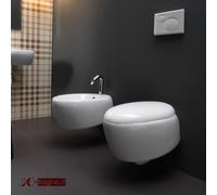 Sanitari Bagno 38x55 Sospesi Senza Brida Moderni Smart Clean TOUCH GSG