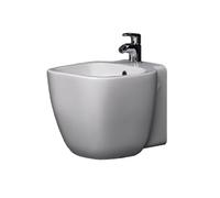 Sanitari bagno bidet sospeso, One Rak, ceramica bianca