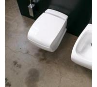 Sanitari Bagno Sospesi moderni design Hi-Line in ceramica Bianca (Coprivaso Frizionato Hi Line)