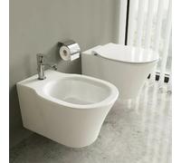 Sanitari Ideal Standard Connect sospesi Rimless AquaBlade copriwater originale