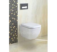 SANITARI SOSPESI COPRIVASO A CHIUSURA RALLENTATA SOFT VASO WC SEDILE BIDET BAGNO