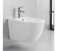 SANITARI SOSPESI FILO MURO COPRIVASO RALLENTATO VASO RIMLESS BIDET WC BAGNO HOOP