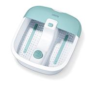 Sanitas SFB 07 pediluvio, idromassaggio rilassante di riflessologia plantare, controllo della temperatura dell'acqua, per il relax dei piedi stressati, fino al numero di scarpe 50