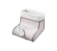 Sanitas SFW 10 Scaldapiedi elettrico con Superficie Extrasoffice e 3 Livelli di Temperatura, tessuto traspirante con fodera rimovibile, spegnimento automatico di sicurezza