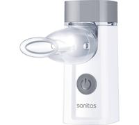 Sanitas SIH 52 Aerosol a Membrana Oscillante con Batteria Ricaricabile per il trattamento delle vie respiratorie superiori ed inferiori, raffreddore, asma e malattie alle vie respiratorie