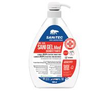 Sanitec - 1035 - Sani Gel Med igienizzante mani - 600 ml - Sanitec - 93502 - Conf. da 1 Pz. - 1035