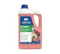 Sanitec, Deo Surface Bouquet Di Fiori, Detergente Profumatore Pavimenti E Superfici Dure 5L, Profumo Floreale Fino A 24 Ore, Molecola Elimina Odori