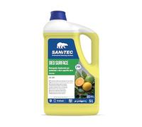 Sanitec, Deo Surface Fresh Citrus, Detergente Profumatore Pavimenti E Superfici Dure 5L, Profumo Agrumato Fino A 24 Ore, Molecola Elimina Odori