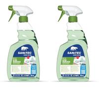 Sanitec Green Power Sgrassatore, Ecologico, Spray 750 ml (Confezione da 2)